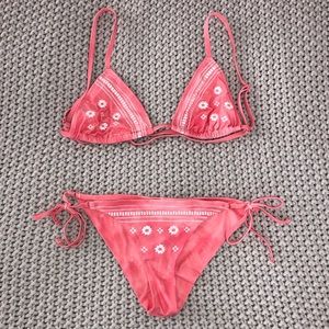 Pink aerie bikini